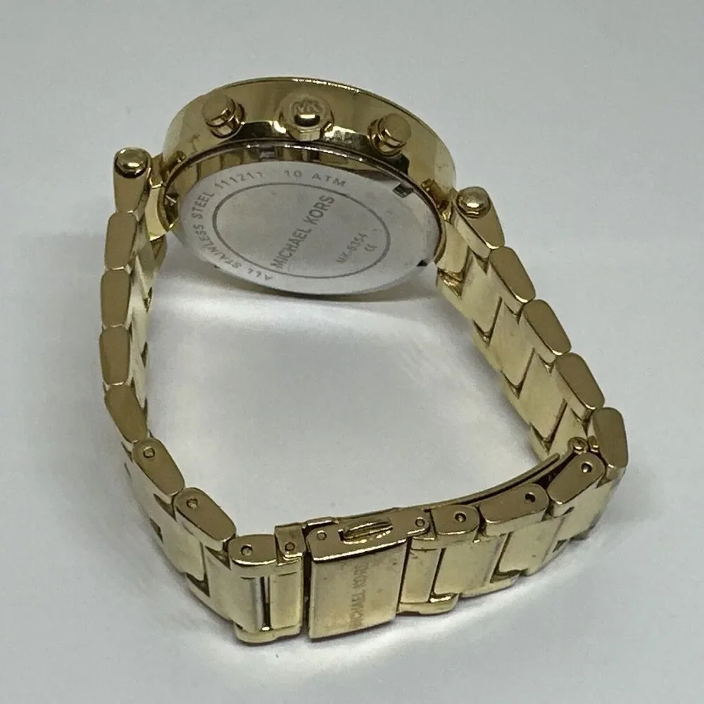 Michael Kors Parker MK5354 Women's Gold Stainless Steel Analog Dial Watch NUL5